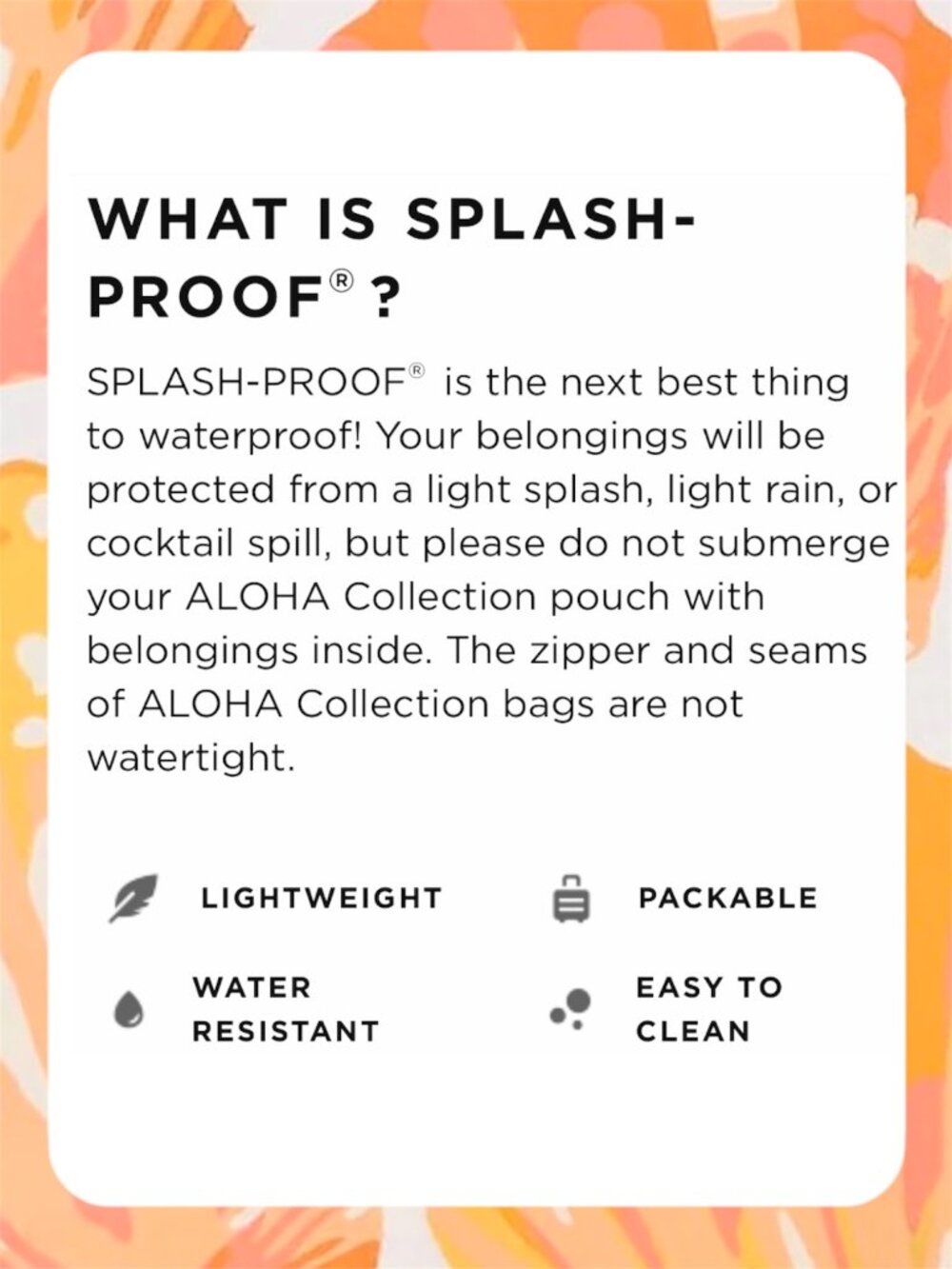 ALOHA Collection—Small Pouch—Limited Edition Sunrise Shells *NWT* - Picture 7 of 7